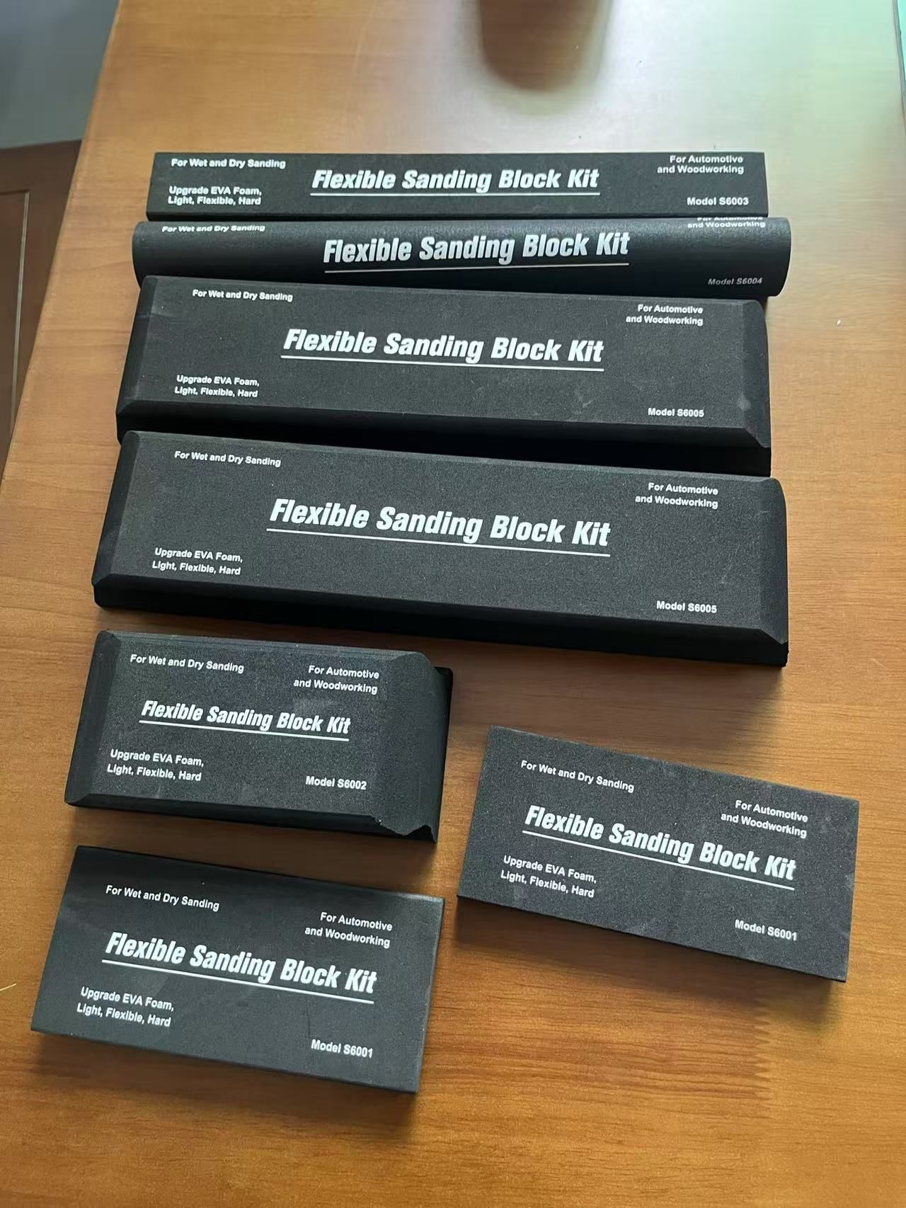 eva泡棉磨砂墊7件套